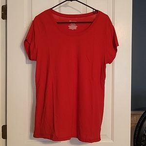 Red / orange shirt